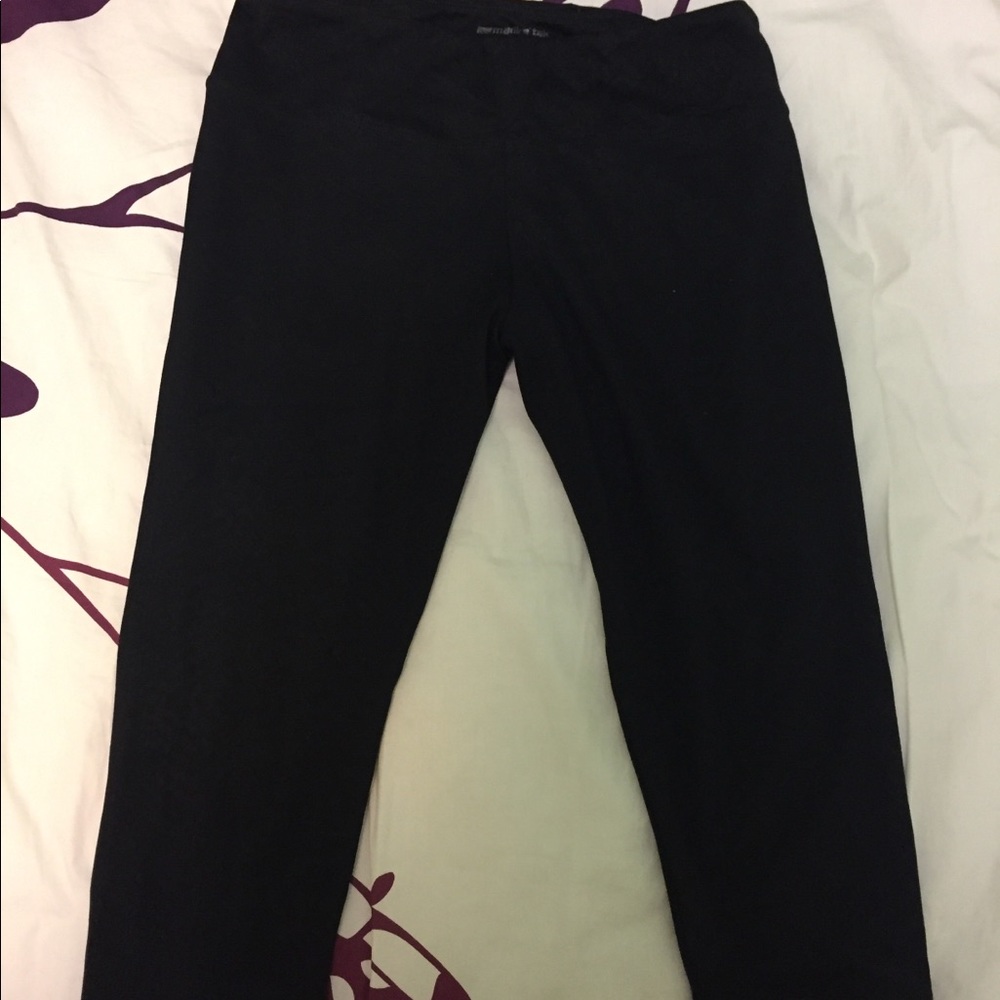 Marika Tex Black Capri workout pants